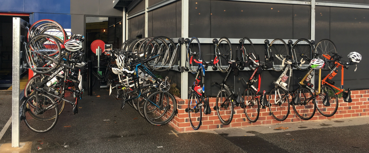 Blog Post Header Image - Cafe Bike Parking